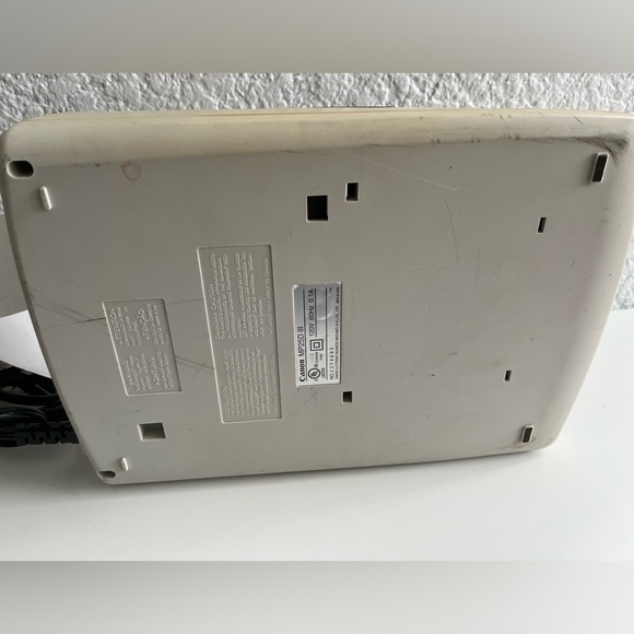 canon MP-25D III Adding Machine LARGE Display 12 Digit 2 Color Print Tested - Picture 8 of 9